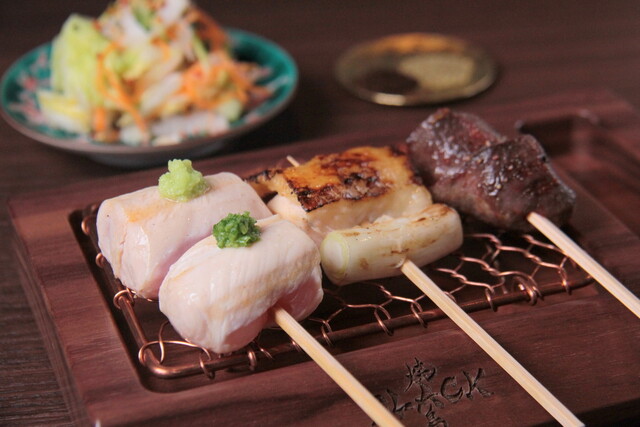Yakitori BLACK restaurant in Osaka, Japan