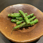 はすのみ - インゲンの強火炒め