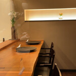 はすのみ - カウンター席