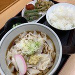 おかだうどん - きしころ定食♪