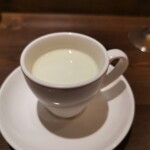 創作イタリアン Gemelli - エンドウ豆の冷製ポタージュ