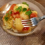 創作イタリアン Gemelli - 細ぉ～～いパスタです。