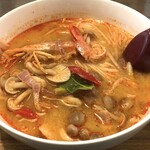 THAI SPICY - トムヤムクンラーメン　1200円