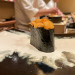 鮨 龍次郎 - 雲丹ぃぃぃ