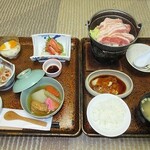 湯荘白樺 - 昔ながらの旅館の料理