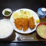 かつぎや - ヒレカツ定食(1)