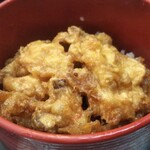 天ぷら　若杉 - ミニかき揚げ丼。