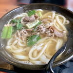 Sanukiya - ねぎ鶏うどん(1.5玉) 840円