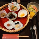 道後湯の宿 さち家 - こちらは翌日の朝食です