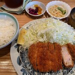 野風増 - 数量限定 地元産丹那ハコ豚使用 上ロースカツ定食