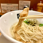 中華そば 髙野 - シャッキリと香り高く柔らかい穂先メンマ