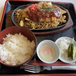 柳ヶ瀬本店 - とんかつ焼きそば