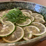 蕎麦 心空 - すだちそば