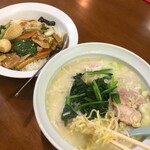 中華菜房 路 - 満腹ラーメンセット968円