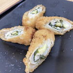 農家レストラン 松太郎 - チーズしそ巻きフライ…旨し(=´∀｀)