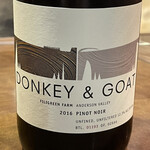 ワインレストラン ドミナス - Donkey & Goat Pinot Noir 2016