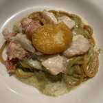 ワインレストラン ドミナス - オマールブルーの冷製ジェノベーゼパスタ