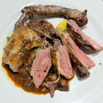 ワインレストラン ドミナス - ブレス産仔鳩の低温調理