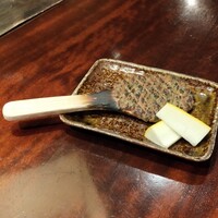 蕎麦懐石 無庵 - 焼き味噌、山椒、ゆず、色々