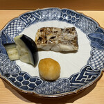 鮨 さいとう - 太刀魚の塩焼き