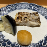 鮨 さいとう - 太刀魚の塩焼き