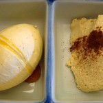 京料理 木乃婦 - バニラアイスクリーム・キャラメルソース＆コーヒーババロア