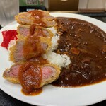 レストラン ヨコオ - 牛カツカレーライス②