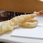 桶家乃隠居 - えびと新レンコン