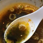 麺処 びぎ屋 - スープ割