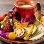 Bagna Cauda with Stone Oven Grilled Vegetables