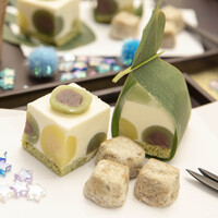 七夕限定デザート　夏香る和のチーズケーキ♬