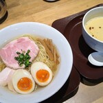 らぁ麺 おかむら - HYBRID冷やしフォアグラつけ麺