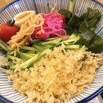 あおやま長寿庵 - 揚げ玉美味しい！