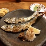 153960941 - 焼魚定食(いわし塩焼)1,100円