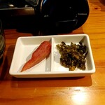 Hakatatenjimmotsunabeotafuku - 明太子もと高菜も美味しい。