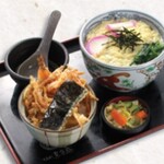 東京庵 - ミニ天丼セット