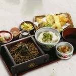 東京庵 - 天ざる定食