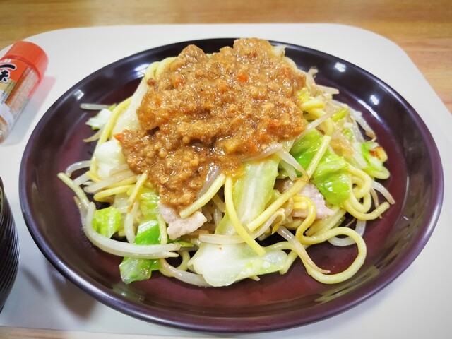 中みそ焼きそば 中央弘前 焼きそば 食べログ