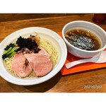 Menya Maromi - 鶏清湯つけ麺(大盛り)￥930