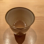 鮨 さかい - 【写真③】鮑の蒸し汁