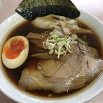 郡山駅前ラーメン 角麺 - 特選郡山ブラックラーメン