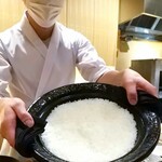 日本料理FUJI - はい、イケメン(笑)