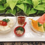 Cafe de KAORI - 夏季限定メニュー　フルーツ