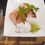 島活 - ランチのお刺身