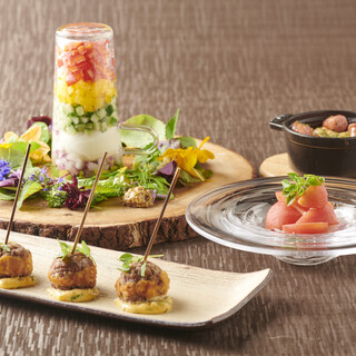 信州食材や季節の食材を使用した逸品料理が充実！