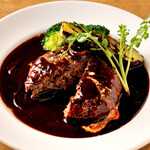 Special! 100% domestic beef Hamburg Steak with demi-glace sauce