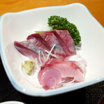 Hasebe - 鴨川産 ぶり刺身定食 ¥895