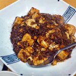 麻婆豆腐のランチ