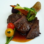 La Cachette - パペットのロティ　ローズマリー風味のポワヴラードソース