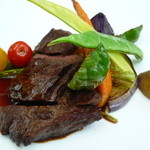 La Cachette - パペットのロティ　ローズマリー風味のポワヴラードソース